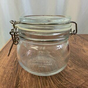 IKEA KORKEN Glass Jar 17oz Airtight Storage